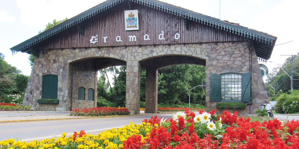 Chegada em Gramado